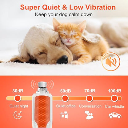 Dog Nail Grinder 7-Speed &amp; 360° LED Light, Professional Pet Nail Grinder for Dogs and Cats, Electric Dog Nail Trimmer Painless Paws Grooming &amp; Smoothing Tool for Large Medium Small Dogs Cats Pets