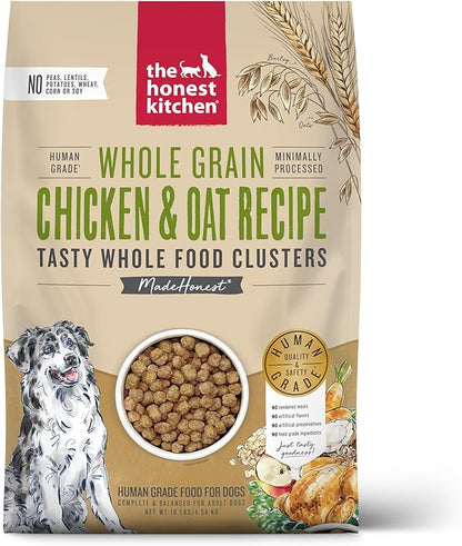 Whole Food Clusters Dog Whole Grain Chicken &amp; Oat 10 lb Bag