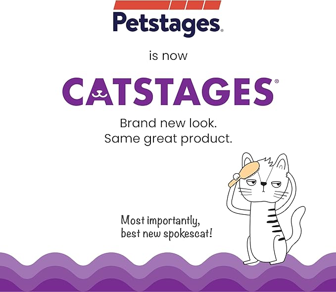 Catstages Grass Patch Hunting Box Interactive Bat &amp; Swat Game for Indoor Cats, 3 Jingle Balls Included, Green
