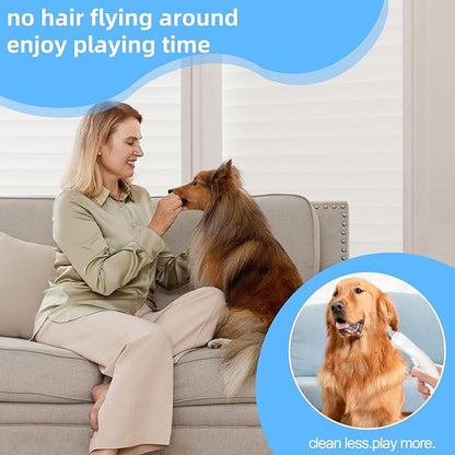 Undercoat Rake for Dogs &amp; Cats, Deshedding Brush for long haired pets,Dog Brush for Shedding with Release Button,Best Cat Undercoat Brush&amp;Deshedding Tool for Grooming