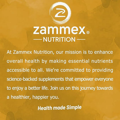 Zammex Grass-Fed Beef Bone Broth Protein Powder for Dogs &amp; Cats - Joint &amp; Bone Support, Healthy Fur Enhancer, Pet Food Topper for Dry &amp; Wet, 10.58oz