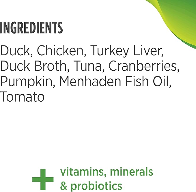 Nulo Duck &amp; Tuna Recipe Pate Wet Canned Cat Food, 5.5 Ounce (Pack of 24)