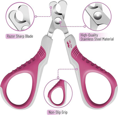 Mr. Pen- Cat Nail Clipper, Violet, Cat Nail Trimmer, Cat Nail Clippers, Cat Claw Clippers, Cat Clippers for Nails, Pet Nail Clippers, Kitten Nail Clipper, Small Dog Nail Clipper Cat Claw Trimmer
