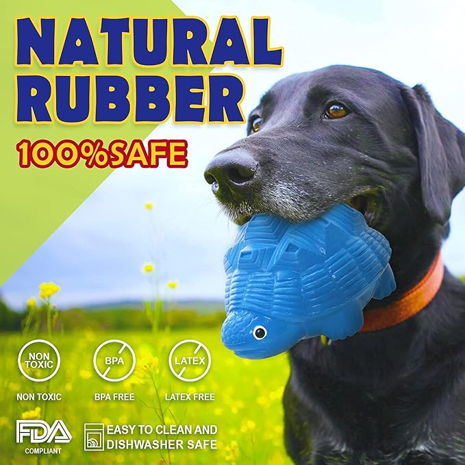 Dog Squeaky Chew Toys - Indestructible &amp; Tough for Aggressive Chewers, Durable Toy for All Breeds, Chew Toys to Keep Them Busy