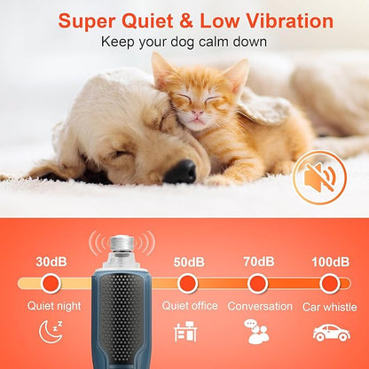 Dog Nail Grinder 7-Speed &amp; 360° LED Light, Professional Pet Nail Grinder for Dogs and Cats, Electric Dog Nail Trimmer Painless Paws Grooming &amp; Smoothing Tool for Large Medium Small Dogs Cats Pets