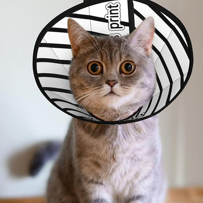 Custom Cat Cone Collar Soft Lick Prevention Pet Recovery Collar for Spay Safety Elizabethan Collar