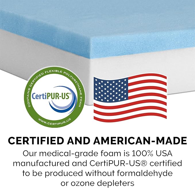 Furhaven Cooling Gel Dog Bed for Medium/Small Dogs w/ Removable Bolsters &amp; Washable Cover, For Dogs Up to 35 lbs - Pinsonic Quilted Paw L Shaped Chaise - Bluestone, Medium