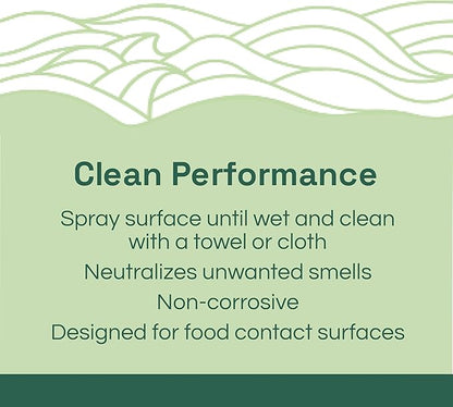 Clean Republic All-Purpose Cleaner, Daily Use Cleaning Spray for Kitchens, Bathrooms, and More, 32 Fluid Ounce Bottle, 4-Pack