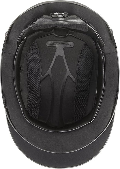 uvex perfexxion II Horse Riding Helmet for Women &amp; Men, Anthracite - Adjustable &amp; Excellent Ventilated Helmet