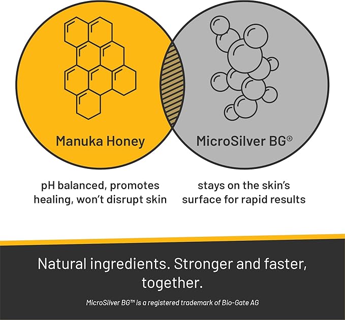 Absorbine Silver Honey Rapid Ear Care Vet Strength Ear Rinse, 4oz, Manuka Honey &amp; MicroSilver BG, Safe for Dogs &amp; Cats