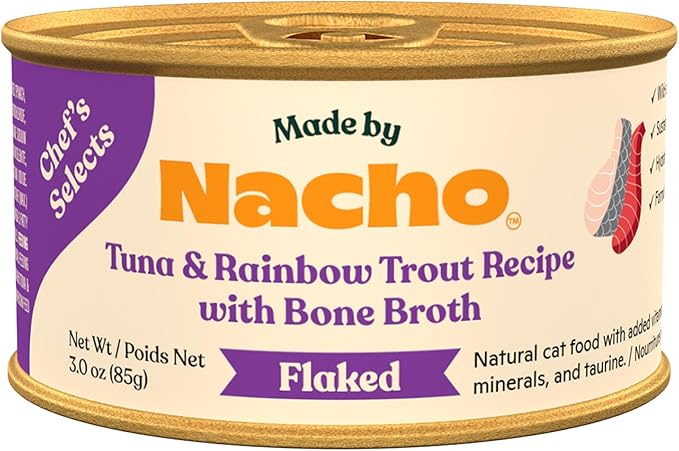Made by Nacho Flaked Filets Recipe in Bone Broth, Grain-Free Chef&