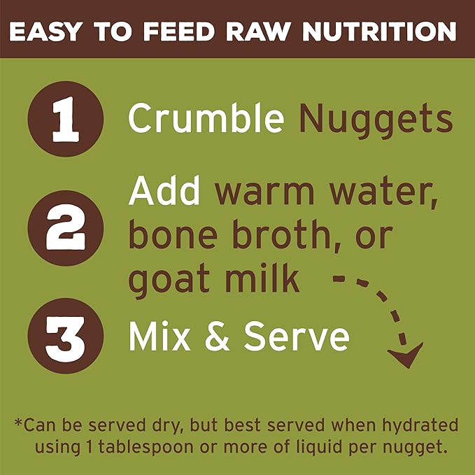 Primal Freeze Dried Raw Dog Food Nuggets, Lamb, Complete &amp; Balanced Meal, Also Use as Topper or Treat, Premium, Healthy, Grain Free, High Protein Raw Dog Food, 14 oz (Pack of 4)