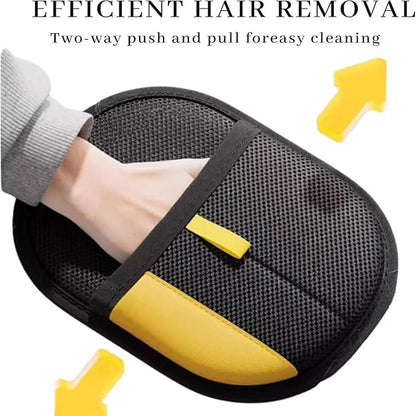 Whisker Gizmo Pet Hair Remover，Reusable Pet Hair Remover Glove，Pet Hair Removal Glove, Ultimate Pet Grooming Glove for Cats &amp; Dogs - Dual-Sided Electrostatic Pet Hair Remover Mittens (3PCS)
