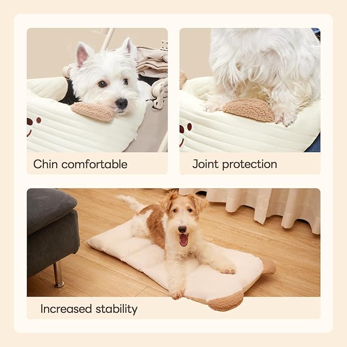 Dog Stroller Cushion &amp; Mat, Pet Stroller Cushion for Dogs &amp; Cats, Ideal Pet Accessories for Comfortable Rides