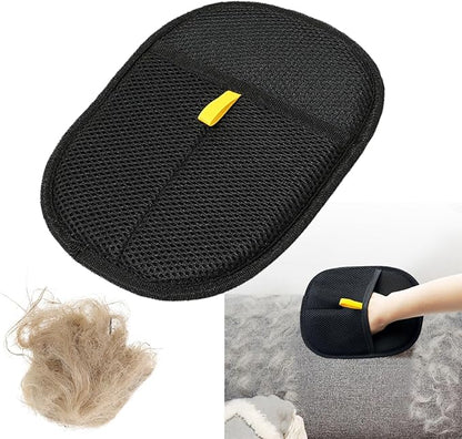 Cat Grooming Gloves, Pet Hair Removal Glove for Cats &amp; Dogs, 2025 New Upgrade Efficient Grooming Gloves for Pet Hair, Reusable Pet Hair Glove