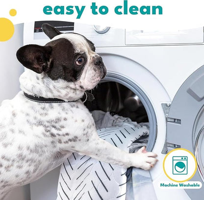 NALALAS Large Washable Pee Pads for Dogs | Reusable, Waterproof &amp; Ultra Absorbent Puppy Pads | Dog Pee Pads, Anti-Slip, Leakproof &amp; Quick Dry Pet Training Mat | Whelping Pad, Puppy Mat &amp; Crate Pad