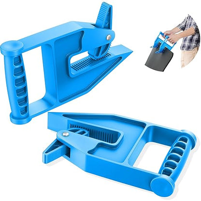 Pair of Mat Movers Tool - Mat Grippers - Heavy Duty Stall Mat Handlers for Horse Mat, Gym Mat, Trailer Mat &amp; Rubber Mats -Ergonomic Mat Puller Perfect for Barn &amp; Home, Durable and Save Time