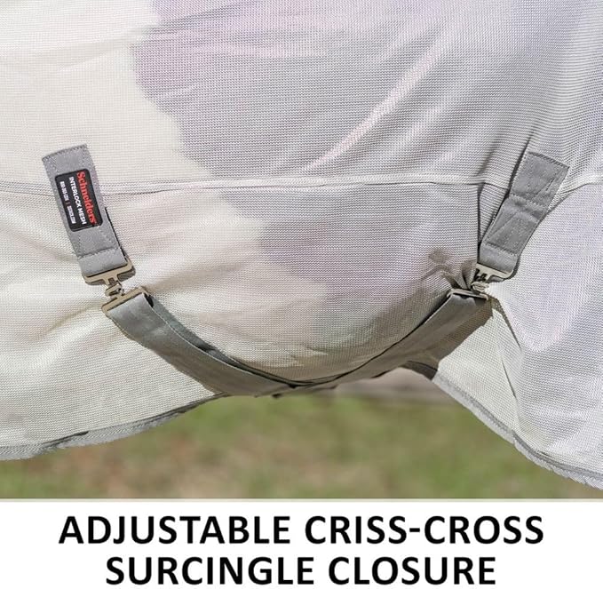 Schneiders Soft Interlock Mesh II Horse Fly Sheets | Superior UV &amp; Insect Protection | Versatile Euro Fit Option | Reflective Safety Design
