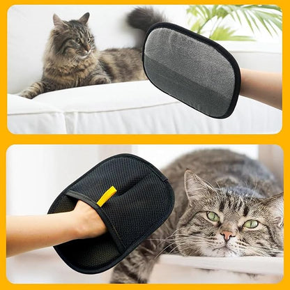 (3PCS) Pet Hair Remover Glove, 2025 New Efficient Grooming Gloves for Pet Hair, Pet Hair Remover Gloves for Dog &amp; Cat, Reusable Pet Hair Remover Glove for Washing, Deshedding, Grooming