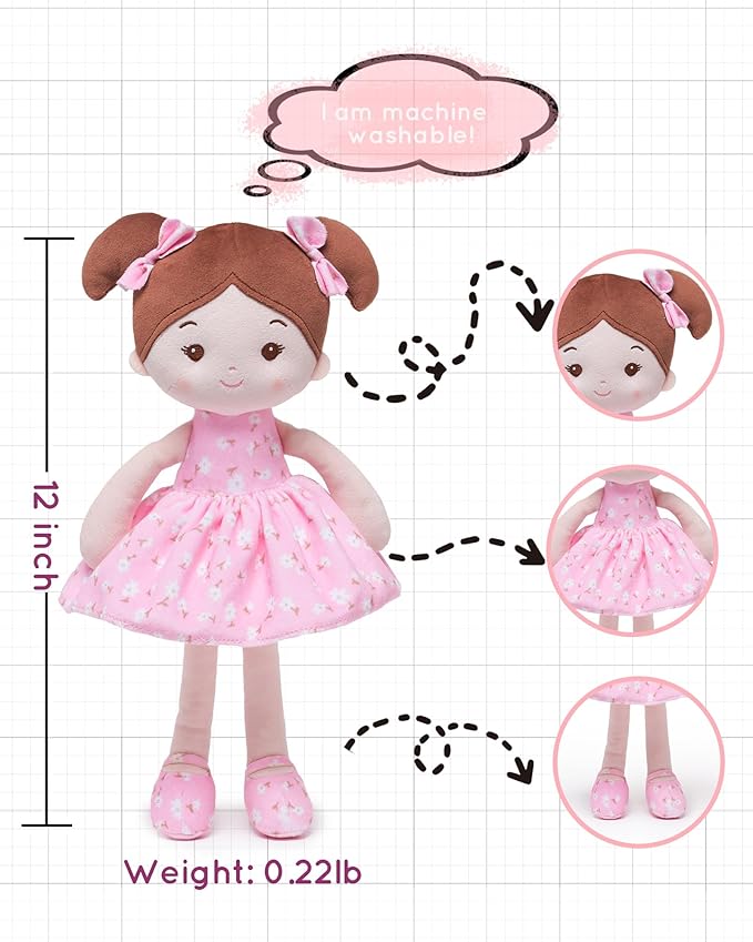 Soft Baby Doll Toys (12&