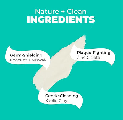 Tartar Shield Pro Care – Natural Enzymatic Pet Toothpaste – Protects Against Plaque &amp; Tartar – Freshens Breath &amp; Gently Removes Stains – for Dogs &amp; Cats – Coconut Flavor, 3 Oz.