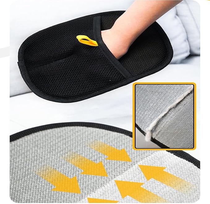 (3PCS) Pet Hair Remover Glove, 2025 New Efficient Grooming Gloves for Pet Hair, Pet Hair Remover Gloves for Dog &amp; Cat, Reusable Pet Hair Remover Glove for Washing, Deshedding, Grooming