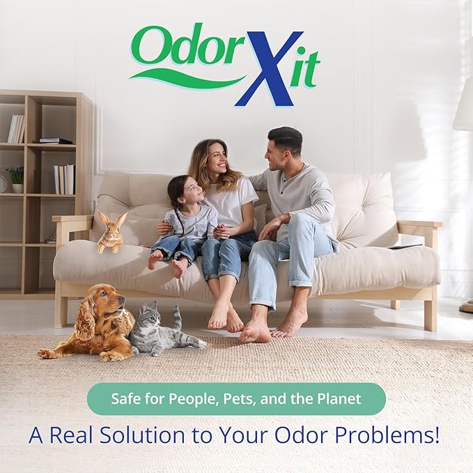 AQM by OdorXit, Air Quality Manager Chlorine Dioxide Odor Removal Packet, Dog Odor Eliminators for Hom, Wet Dog Smell &amp; Car Deodorizer, Cigarette &amp; Strong Smell Neutralizer, 25g