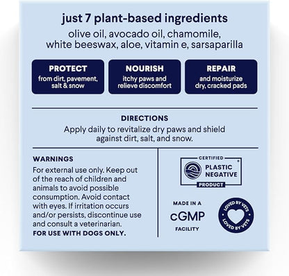 Finn Paw Hero | Natural Revitalizing Dog Paw Balm | Protect, Nourish &amp; Repair from Wear, Damage &amp; Dryness - 1.75 oz