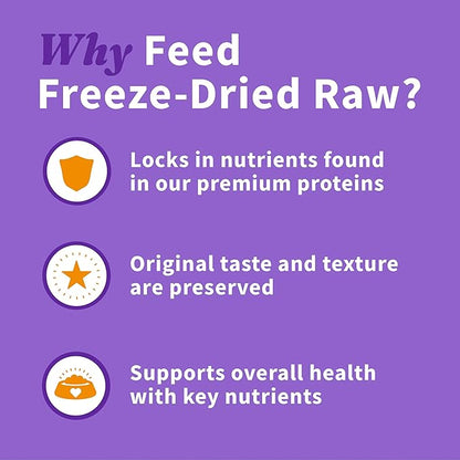 Halo Freeze Dried Raw Cat Treats, 100% Chicken Breast Recipe, Cat Treats Pouch, All-Natural High Protien Treat, 2.2 Oz Pouch
