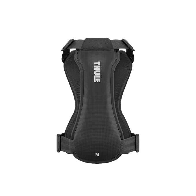 Thule Cappy Dog Harness M - Crash-Tested for Safety - Seatbelt passthrough - Adjustable &amp; Easy to Clean - Padded Breathable mesh Panels - Leash Loop - Step-in Design