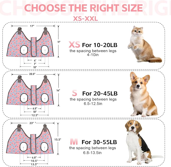 Dog Grooming Hammock for Small Dogs &amp; Cats, Dog Grooming Harness for Nail Trimming, Pet Grooming Sling Helper with Nail Clippers/Nail Trimmers