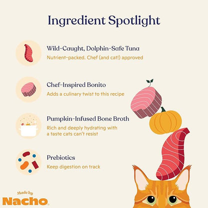 Made by Nacho Flaked Filets Recipe in Bone Broth, Grain-Free Chef&