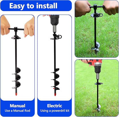 Heavy Duty Dog Tie Out Stake,14.8" Spiral Dog Stakes with Swivel Hook for Outside,Yard,Camping,Rust Proof Ground Anchor for Dogs Run Cable Leash Tether Chains,Small to Large Dogs Up to 200bs