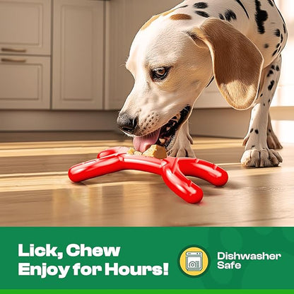 Dog Toys for Aggressive Chewers - Heavy Duty Chew Proof Durable Toy for Large Breed Dogs, Interactive Tough Nylon Bone for Boredom Relief &amp; Mental Stimulation