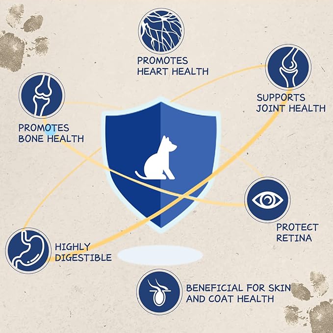 Dog Treats Chicken &amp; Fish, High in Protein and Omega-3, for Large Small Dogs, 10.5 oz