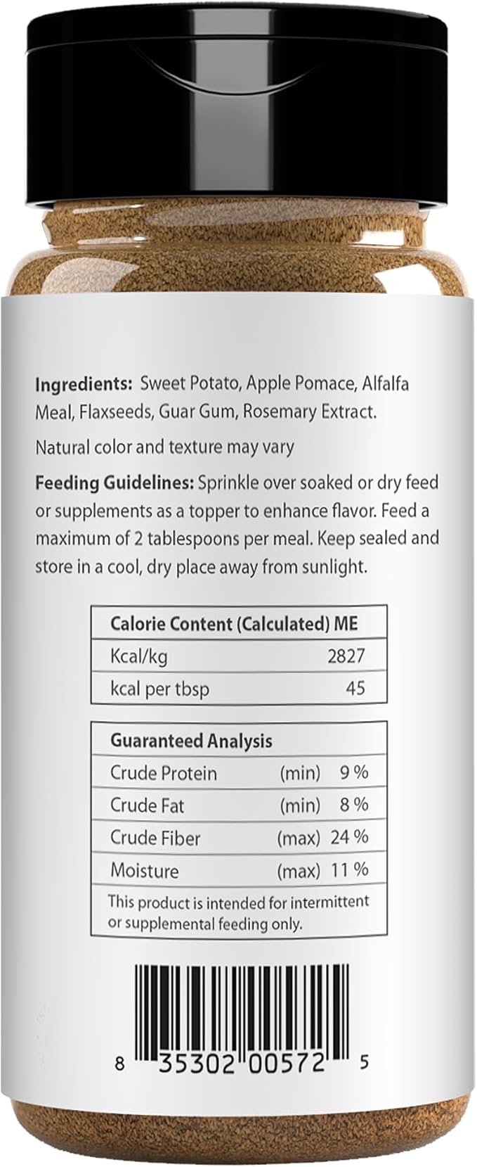 Caledon Farms Crumbles - Apple &amp; Alfalfa Recipe, 10.6oz, Horse Treats
