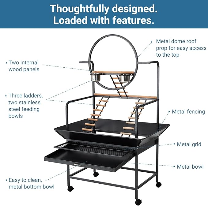 Bird Playstand, 66&