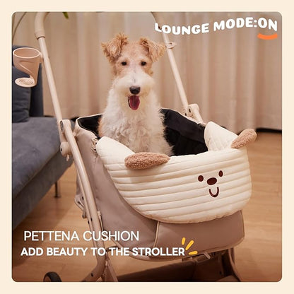 Dog Stroller Cushion &amp; Mat, Pet Stroller Cushion for Dogs &amp; Cats, Ideal Pet Accessories for Comfortable Rides