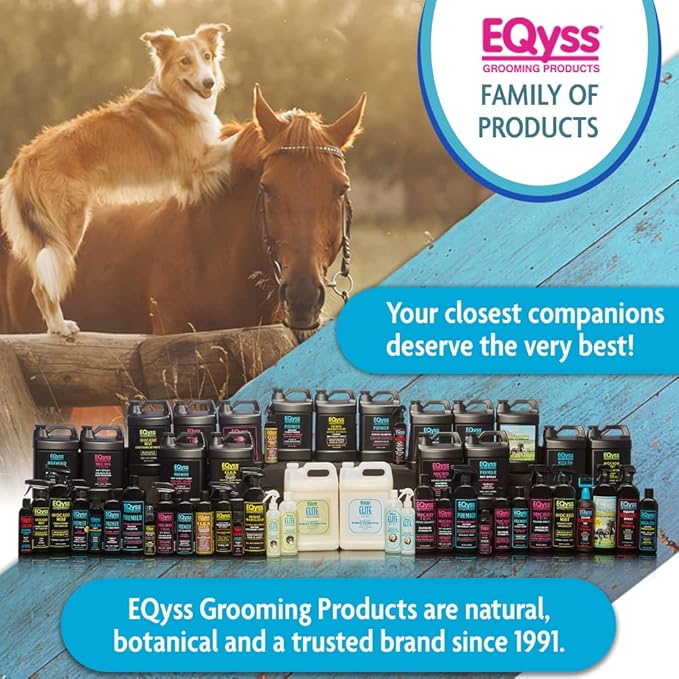 EQyss Premier Marigold Equine Coat Conditioning Spray - Moisturize Horse&