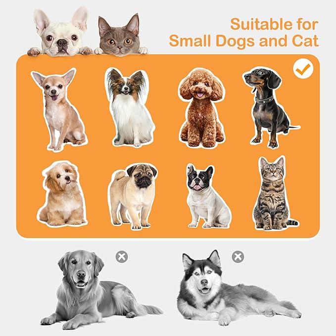 Pet Stairs Ramp Doggie Stairs with Seat &amp; Storage Drawers,Extra Wide Seat Mate Chair Puppy for High Bed Couch Office,Non Slip Dachshunds,Step for Small Dogs,Cat Ladder Grey(Hold Up to 100 lbs)