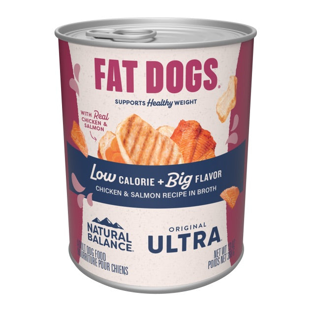 Natural Balance Fat Dogs Chicken &amp; Salmon Dog Can (13oz)