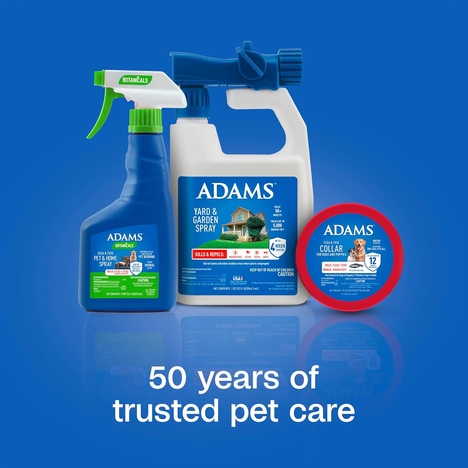Adams Flea &amp; Tick Collar for Dogs &amp; Puppies Flea Collar Protection 2 Count