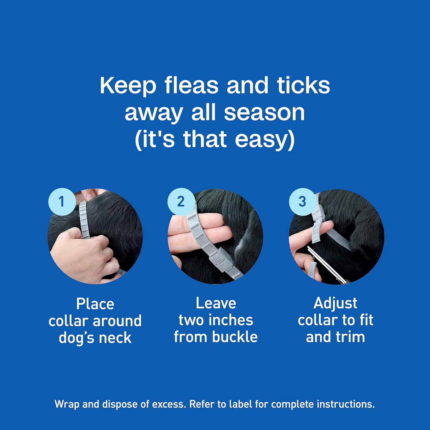 Adams Flea &amp; Tick Collar for Dogs &amp; Puppies Flea Collar Protection 2 Count
