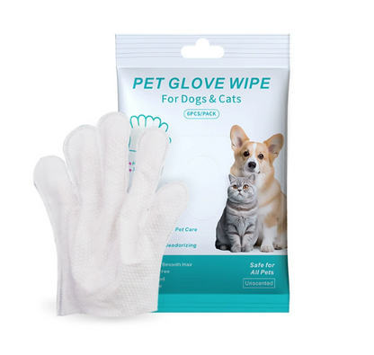 Pet Cleaning Gloves &amp; Wipes – Gentle Grooming &amp; Hygiene Kit for Dogs &amp; Cats