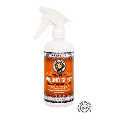 Essential Canine TEA-PRO Wound Spray for Dogs 16 oz. 