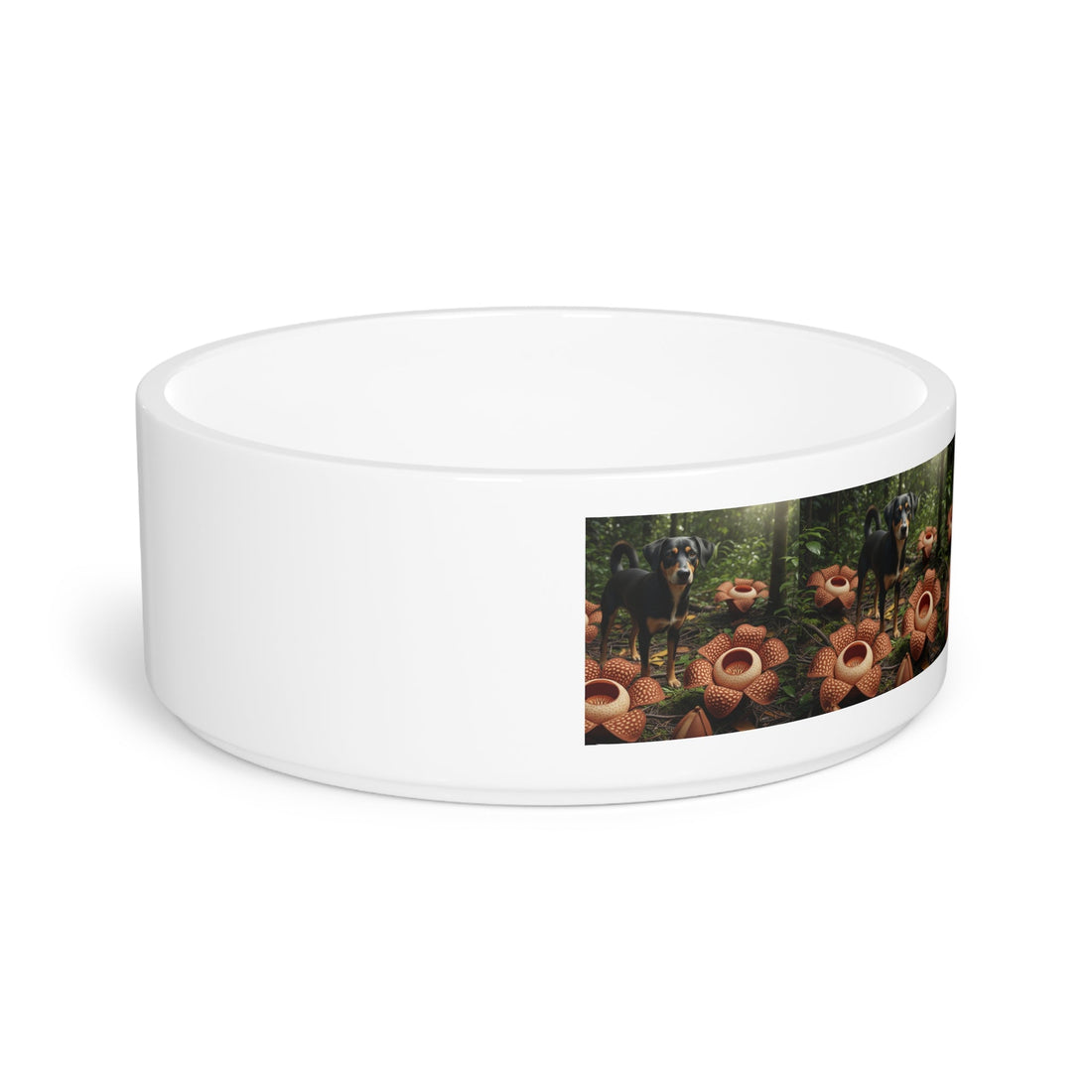Ceramic Pet Bowl – 16 oz Dog Feeding Bowl