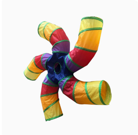 Tree Pattern Tunnel Pet Zhiyi Cat Toy Pets Supplies Dog Toys