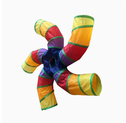 Tree Pattern Tunnel Pet Zhiyi Cat Toy Pets Supplies Dog Toys