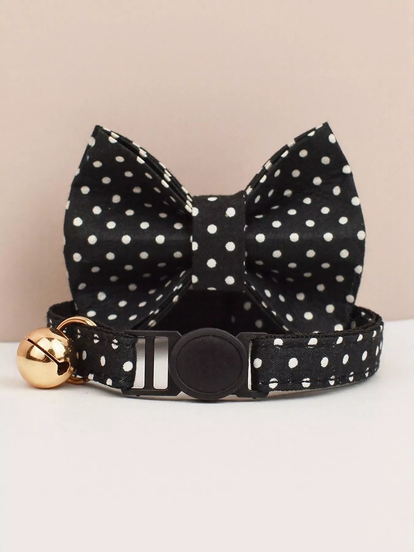 2 Piece Bow Tie Pet Collar with Bell