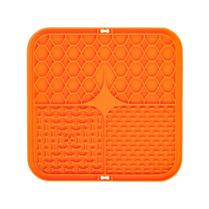 Silicone Pet Slow Food Tableware Bowl Suction Cup Dog Mat